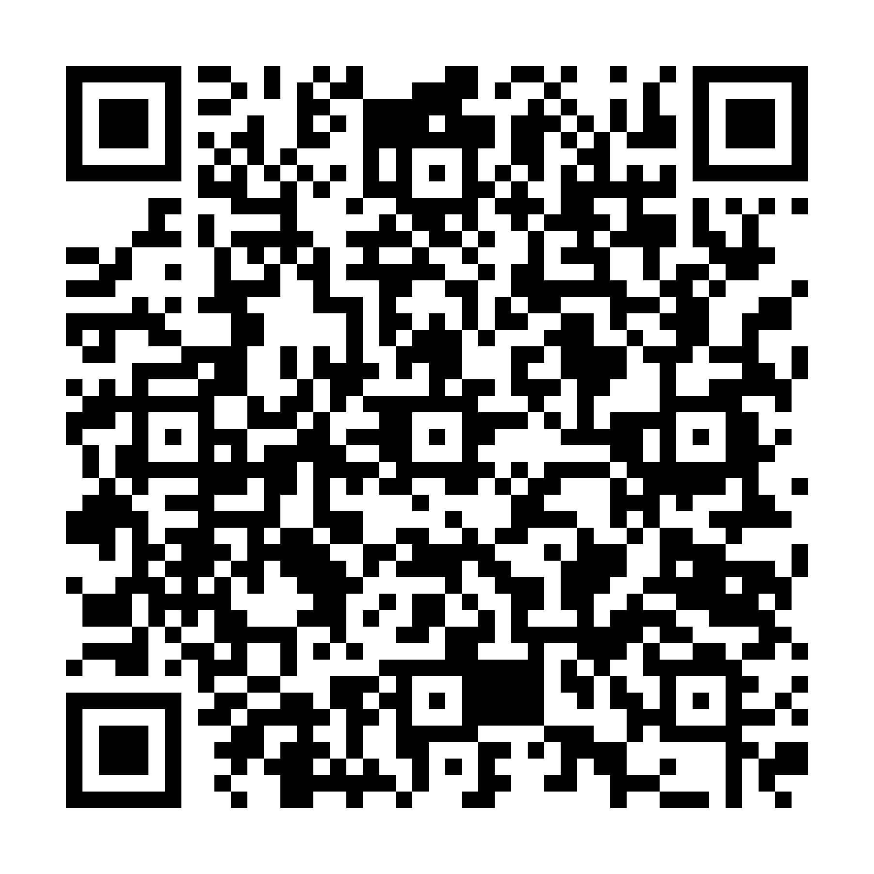 QR code to the hub